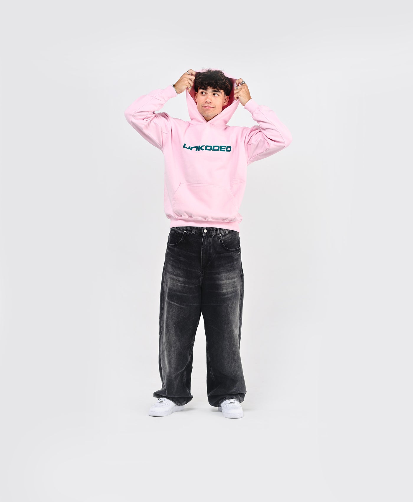 PINK KODE HOODIE