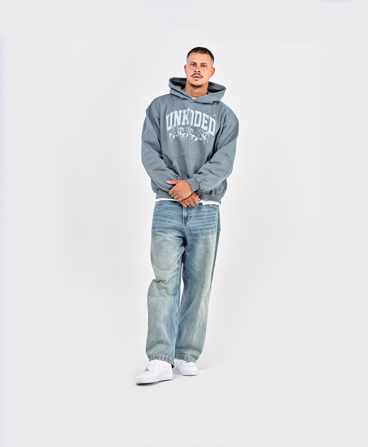 Sudadera Grey Pegasus