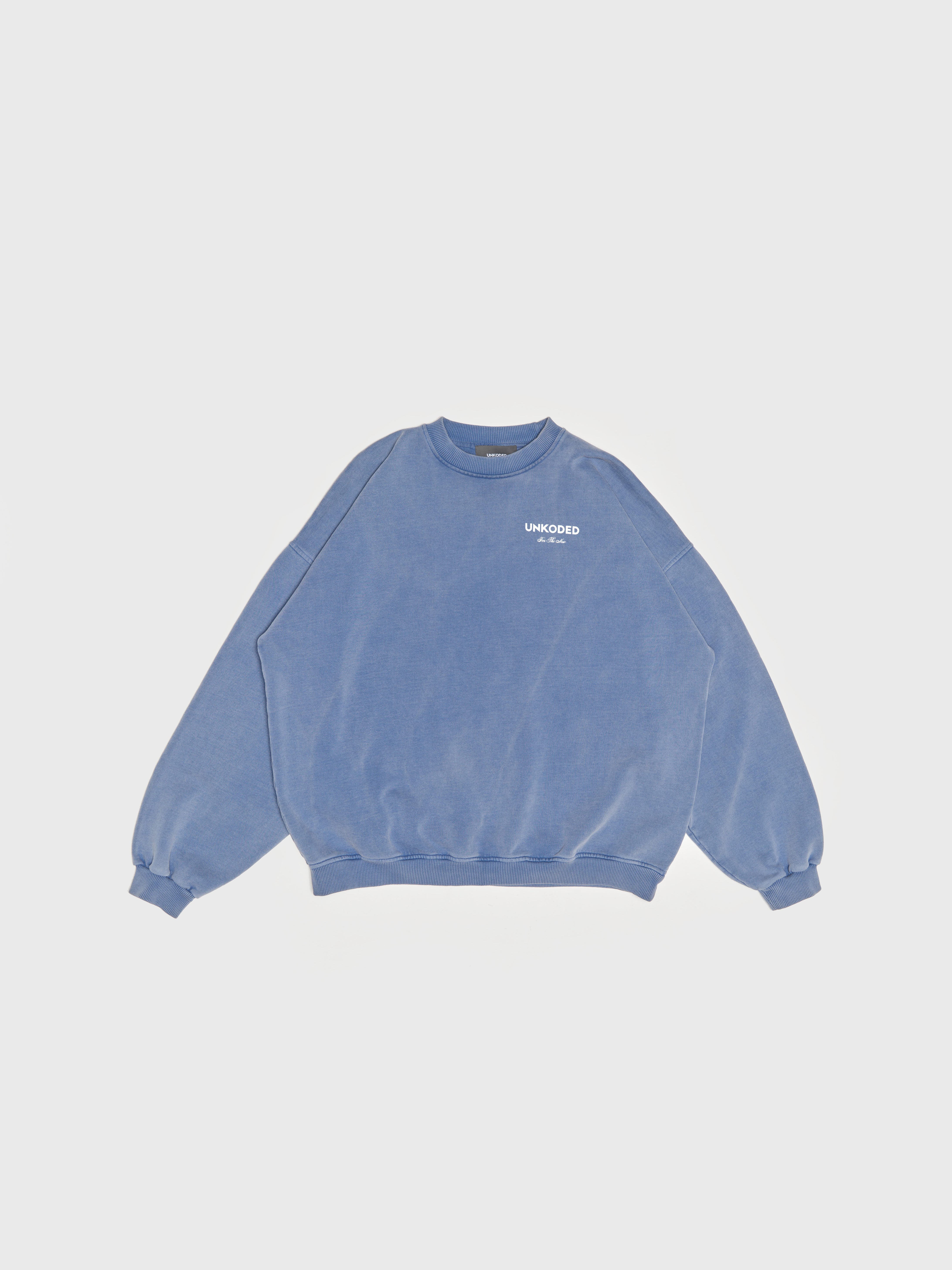 SILENT CORE CREWNECK - WASHED SKY